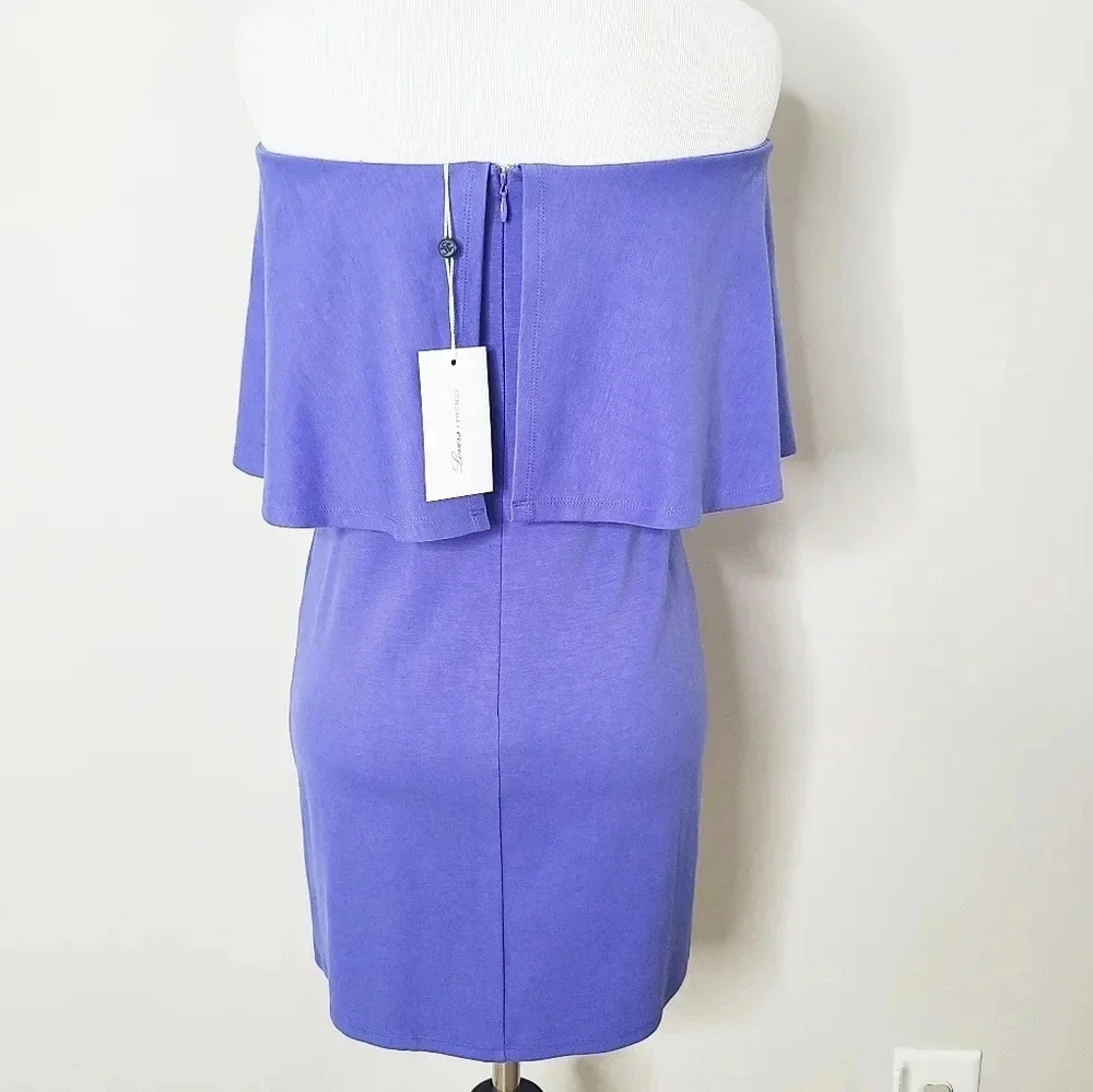 NWT Lovers + Friends Revolve Purple Mini Dress M - Picture 4 of 8